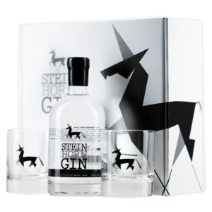 Steinhorn Gin Geschenk-Set-mit-2-Gläsern
