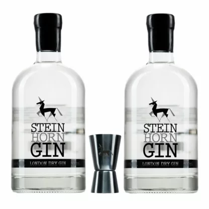 2x Steinhorn Gin & Jigger