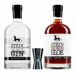 Steinhorn Gin & Sloe & Jigger