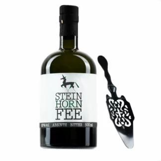 Steinhorn Fee Absinth mit Löffel